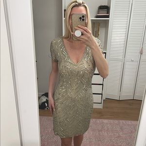 Beaded cocktail dress